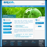 Screen shot of the Eurodia Ltd website.