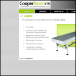Screen shot of the Cooper Rason Ltd website.
