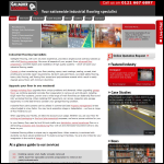 Screen shot of the Gallagher Industrial Services Ltd website.