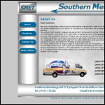 Screen shot of the Southern Metrology Ltd website.