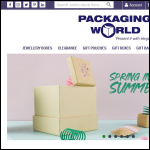 Screen shot of the Inspirational Packaging Ltd website.