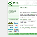 Screen shot of the AMTec Automation Ltd website.