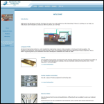 Screen shot of the Abrahone Engineering Ltd website.