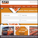 Screen shot of the AFI Uplift Ltd website.