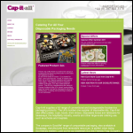Screen shot of the Cap-IT-All Ltd website.