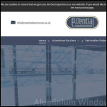 Screen shot of the Aluminium Services (UK) Ltd website.