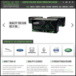 Screen shot of the J H TRAX Ltd website.