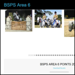 Screen shot of the Bsps Area 6 Ltd website.