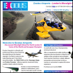 Screen shot of the Exodus Airsports Ltd website.