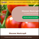 Screen shot of the Maxicrop (UK) Ltd website.