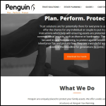Screen shot of the Penguin Tax Planning Ltd website.