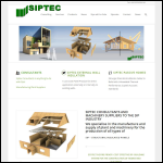 Screen shot of the Structural Insulated Panel Technology Ltd website.