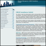 Screen shot of the Emlw Consultancy Ltd website.