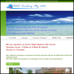 Screen shot of the Banner Trading Ltd website.
