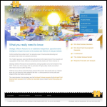 Screen shot of the Strategic Offshore Research Ltd website.