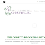 Screen shot of the Essential Chiropractic Ltd website.