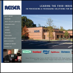 Screen shot of the Reiser UK Ltd website.