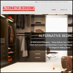 Screen shot of the Alternative Bedrooms Ltd website.