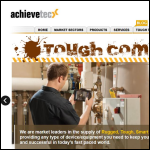 Screen shot of the Achievetech Solutions Ltd website.