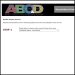 Screen shot of the ABC & D - Ascent Publishing website.