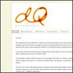 Screen shot of the D Q Management Ltd website.