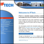 Screen shot of the IFTech Ltd website.