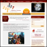 Screen shot of the Kids & Play Mobile Creche Ltd website.