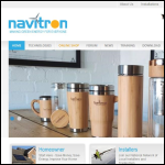 Screen shot of the Navitron Ltd website.