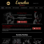 Screen shot of the Eureka of London Ltd website.