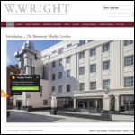 Screen shot of the W.Wright Cutlery & Silverware website.