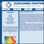 Screen shot of the Duncobi Ltd website.