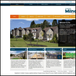 Screen shot of the Stewart Milne Timber Systems website.