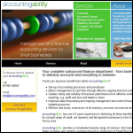 Screen shot of the Accountingability Ltd website.