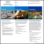 Screen shot of the 3A Technologies Ltd website.
