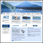 Screen shot of the Advanced Carbide Tooling Ltd website.