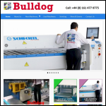 Screen shot of the Bulldog Industrial Holdings Ltd website.