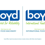 Screen shot of the Boyd Food Machinery website.