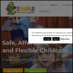 Screen shot of the Eagle Nursery Ltd website.
