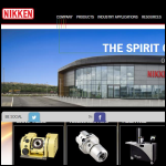 Screen shot of the Nikken Kosakusho Europe Ltd website.