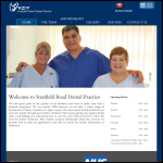 Screen shot of the Stratfield Road Dental Practice Ltd website.