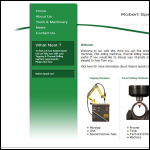 Screen shot of the Robert Speck Ltd website.