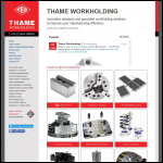 Screen shot of the Thame Engineering Co Ltd website.