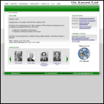 Screen shot of the Ets Ims Ltd website.