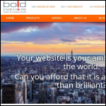 Screen shot of the Bold Endeavours Group Ltd website.