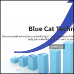 Screen shot of the Blue Cat Technical Ltd website.