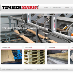Screen shot of the Timbermark Identification Systems Ltd website.