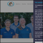 Screen shot of the Rowcliffe House Vets Ltd website.