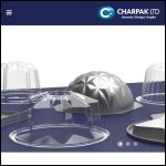 Screen shot of the Charpak Ltd website.