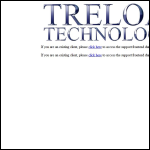 Screen shot of the Treloar Technologies website.