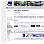 Screen shot of the Orlin Technologies Ltd website.